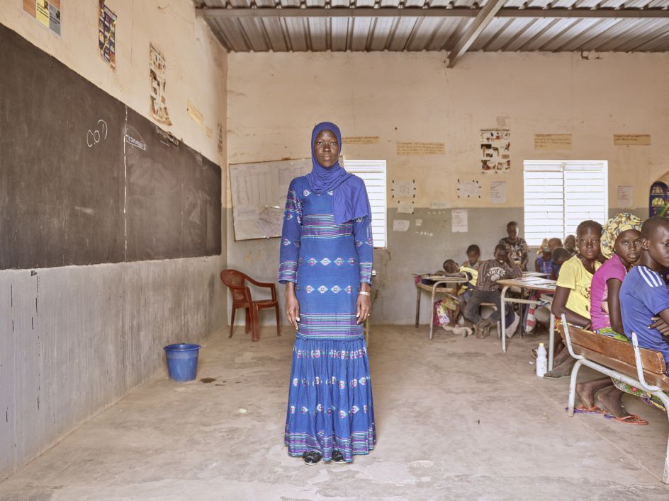 M.me Ngom - Elementary School Teacher © Giovanni Hänninen