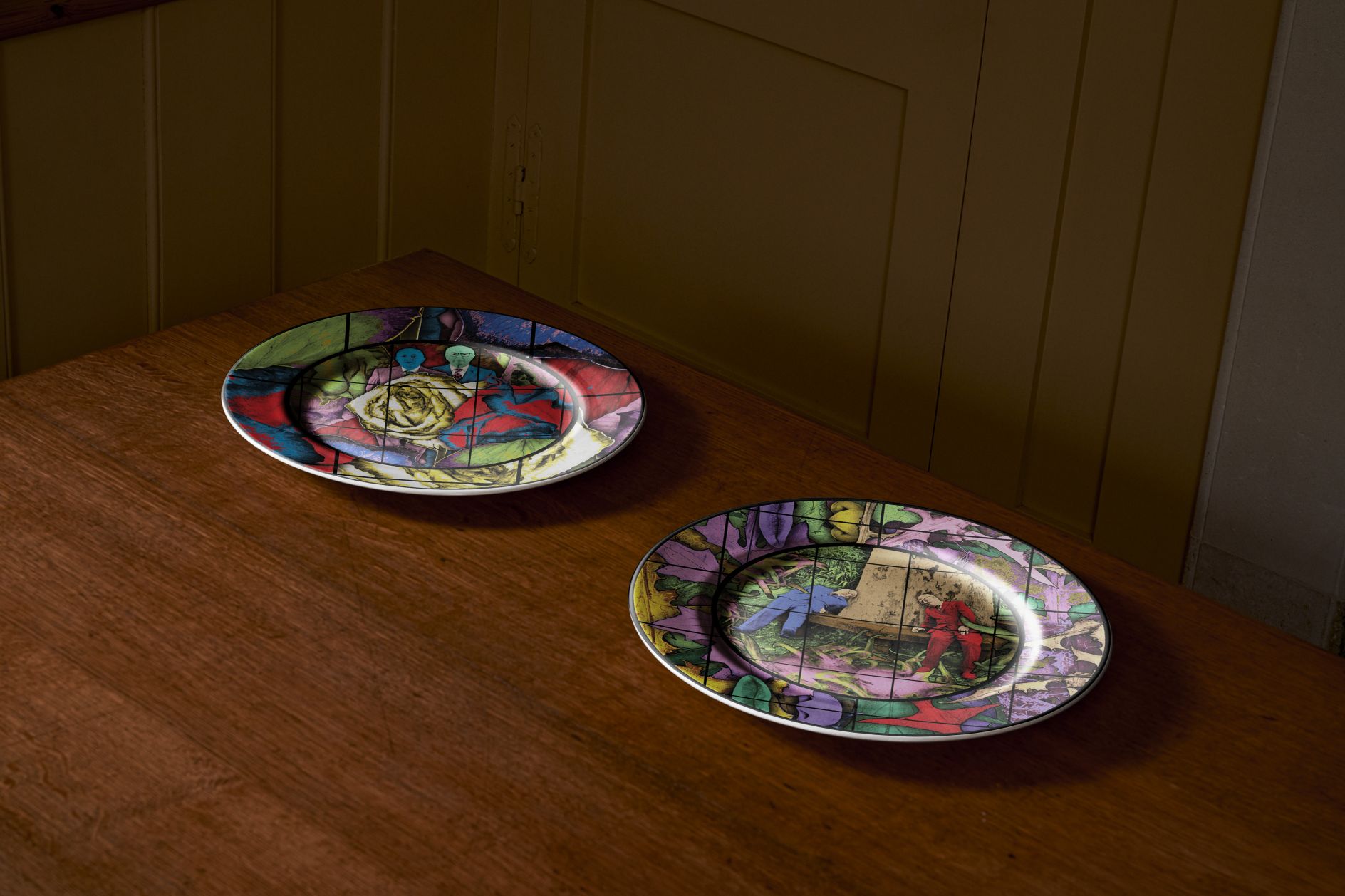 Gilbert & George serve art on a plate to help feed London’s homeless ...