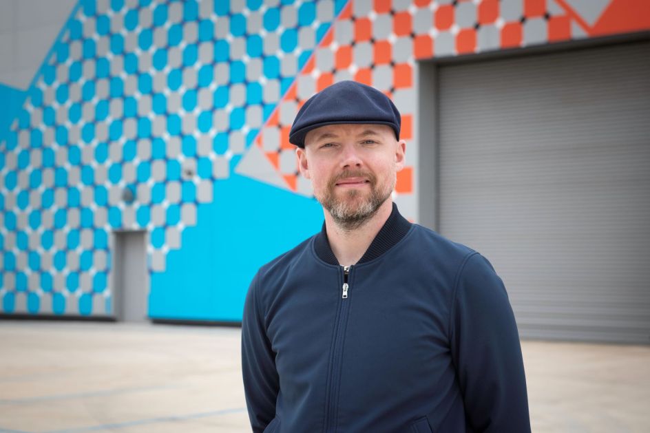 Artist and creator of Haldane, Colin Davies. Image credit: Tracy Kidd