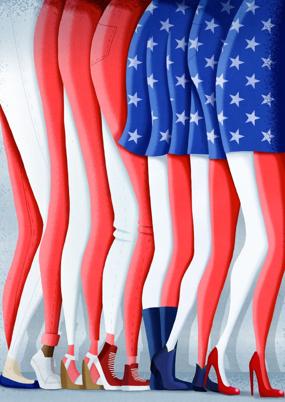 Illustrations about Women’s March of 21st January 2017, published on Resist! Volume 2, a free print publication curated by Fraçoise Mouly, Creative Director for The New Yorker, and Nadja Spiegelman.