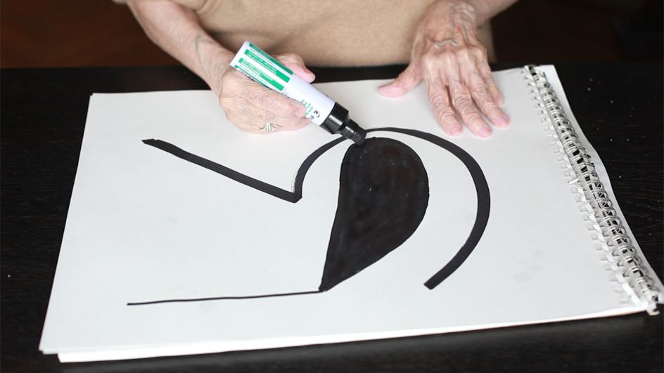 © Geta Brătescu Courtesy the artist, Ivan Gallery, Bucharest and Hauser & Wirth