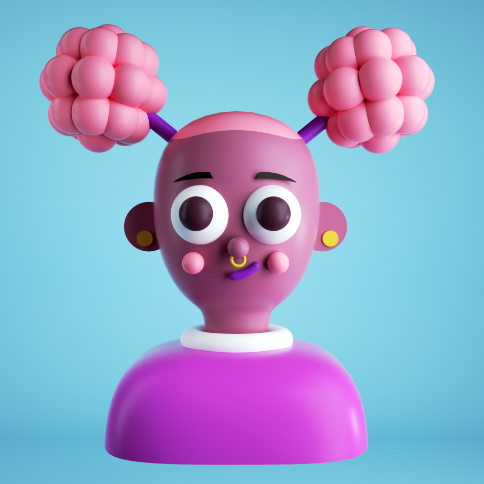 3D Girl by Laura Porat
