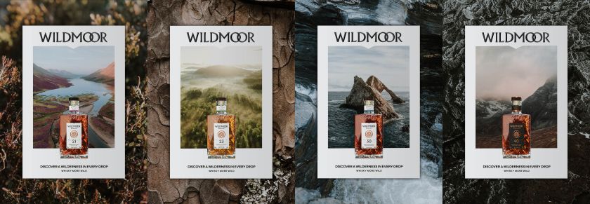 Japanese minimalism and Scotch provenance: LOVE designs new Wildmoor whisky brand