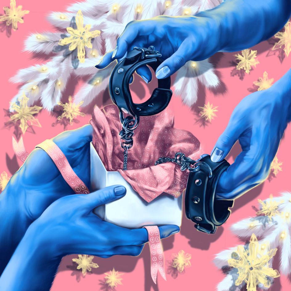 Digital painting for Babeland Toys