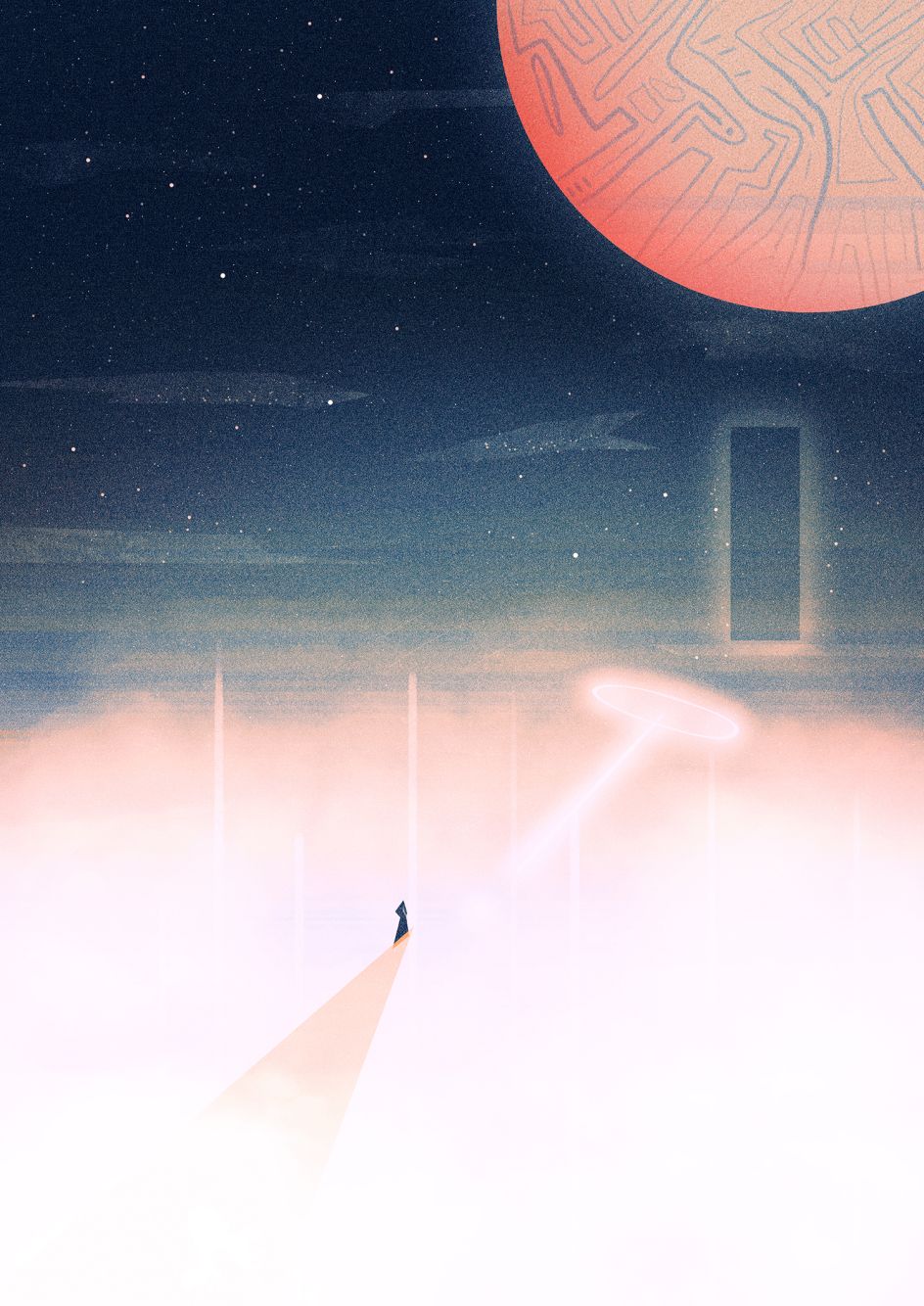 Horizon Print by Kirsty Fabiyi