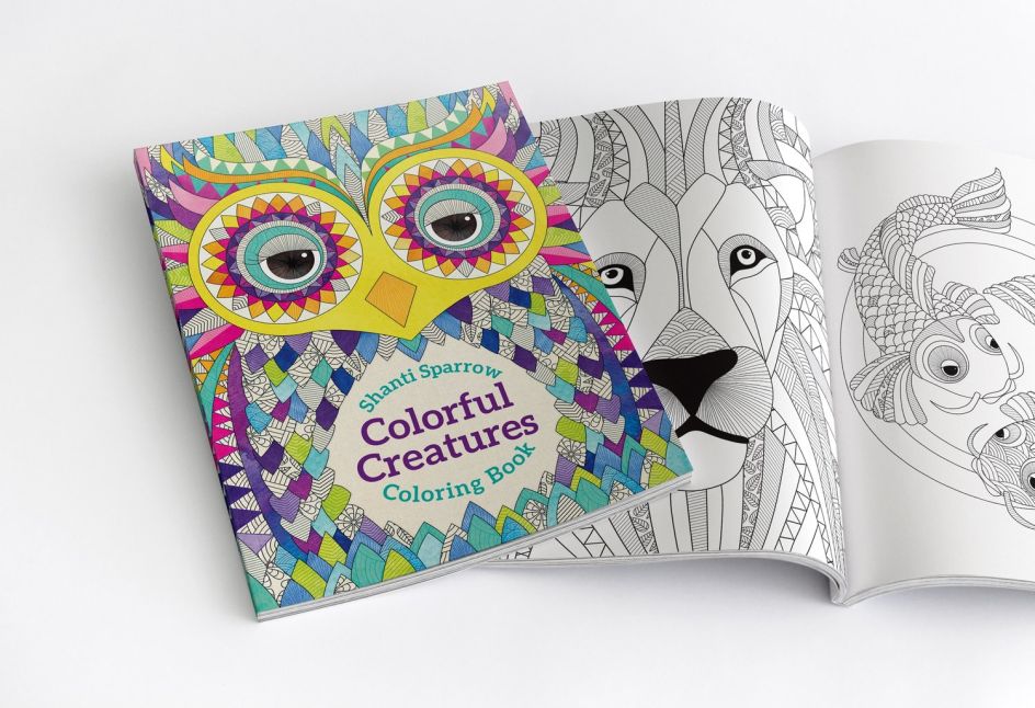 Colourful Creatures by Shanti Sparrow