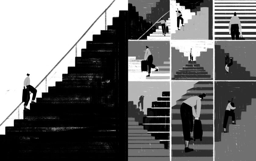 Illustrator Maya Ish-Shalom's silent book explores the elusive concept of belonging