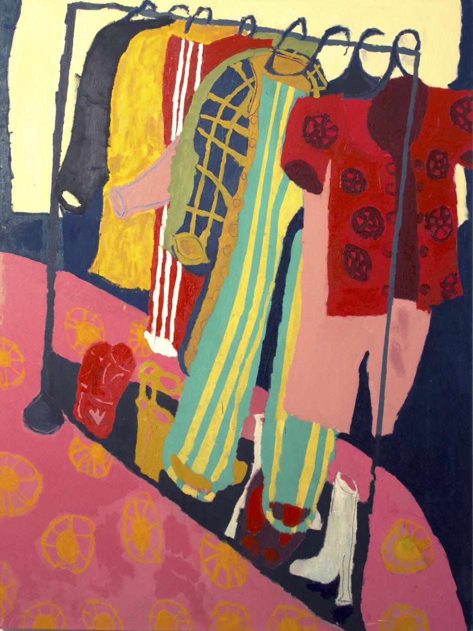 Florence Hutchings, Clothes on a rail, 2017. © Florence Hutchings, 2017 Image courtesy of Saatchi Gallery, London