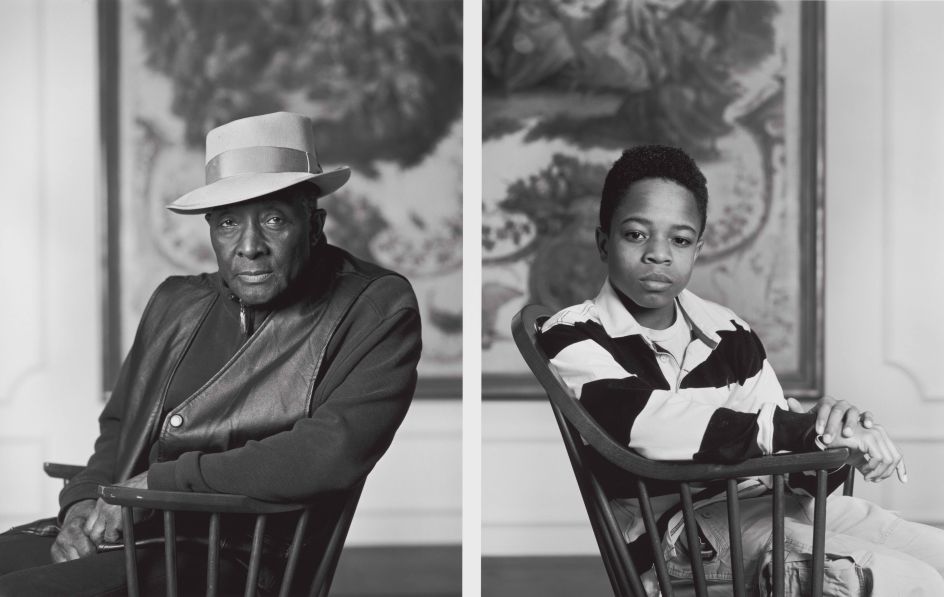 Dawoud Bey. Fred Stewart II and Tyler Collins, Birmingham Museum of Art from the series Birmingham: Four Girls, Two Boys, 2012. (From the Library of Congress, Prints & Photographs Division)
