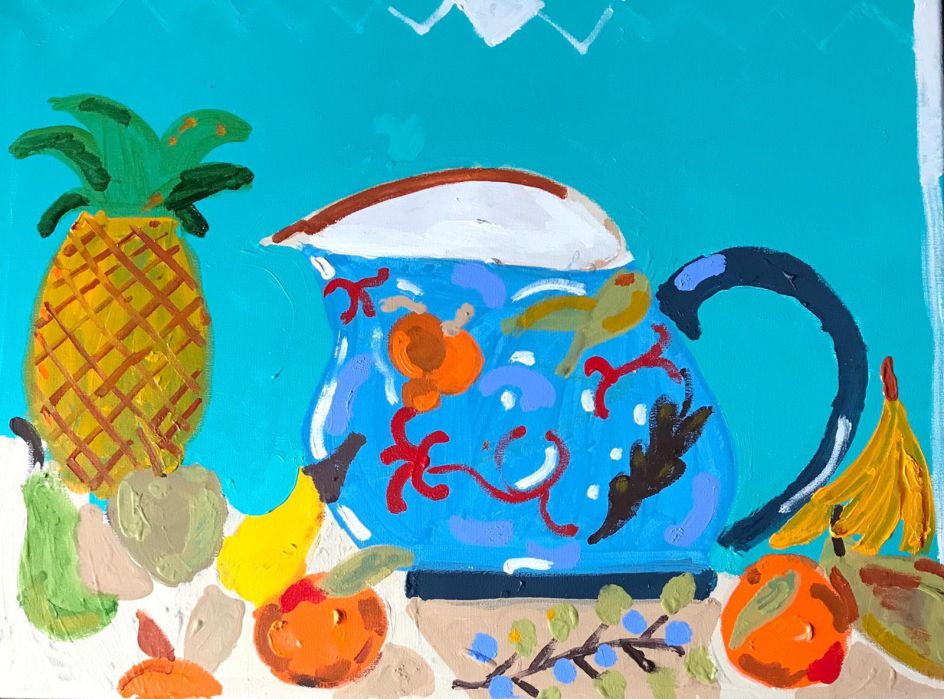 Brendan’s Sill Life with Pineapple, 2019