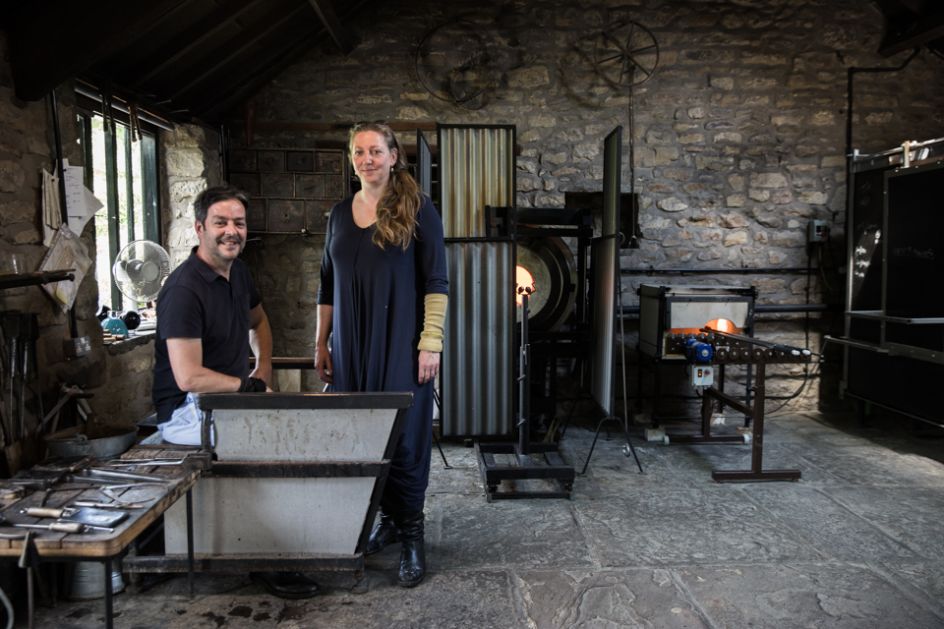 Stephen Gillies and Kate Jones - Gillies Jones Master Glassmakers
