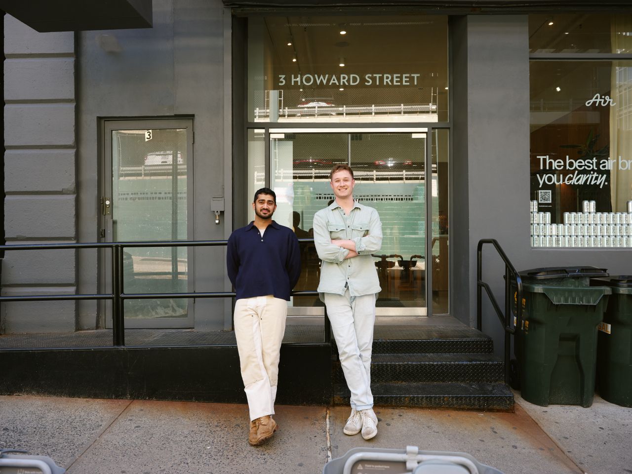 Air founders: Shane Hegde and Tyler Strand