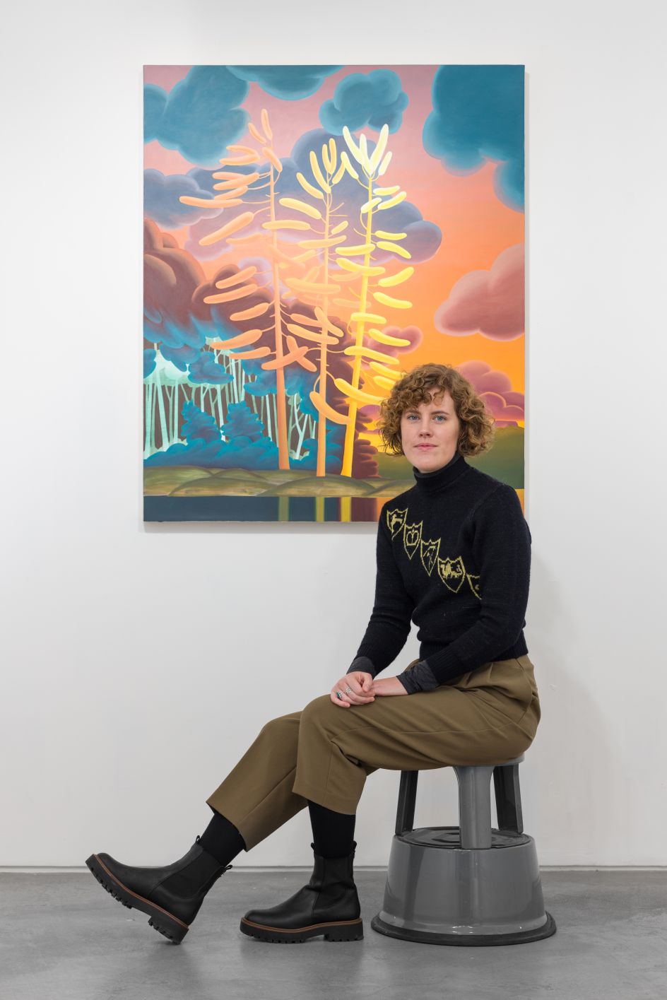 Installation view - Madeleine Bialke, Long Summer, at Huxley-Parlour Gallery. Image courtesy of Huxley-Parlour