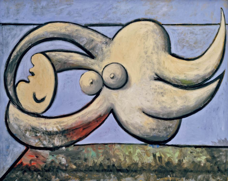 Pablo Picasso Reclining Nude (Femme nue couchée) 1932 Oil paint on canvas 1300 x 1610 mm Private Collection © Succession Picasso/ DACS London, 2017