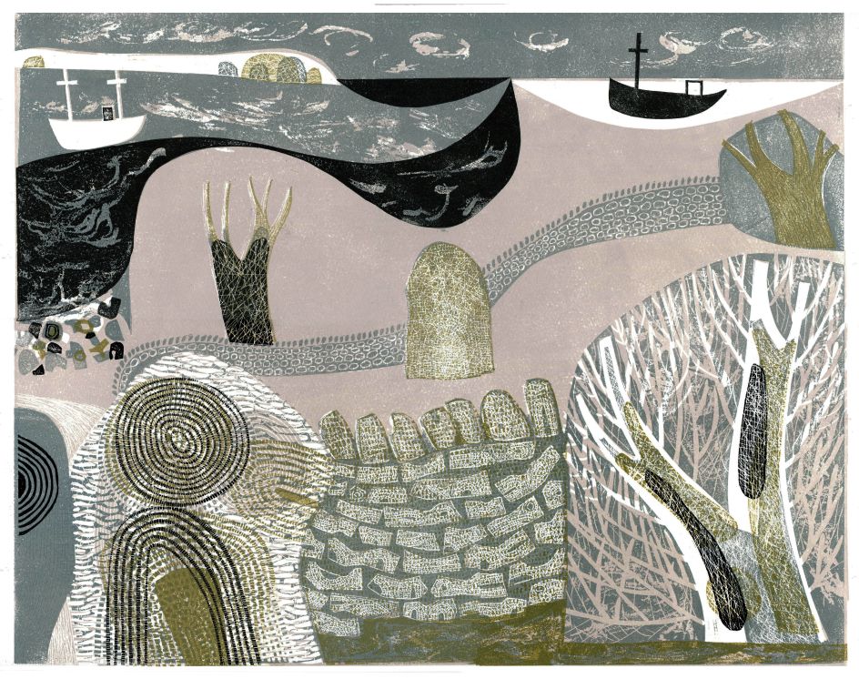 Melvyn Evans, Winter Landscape, 2019. Courtesy the artist