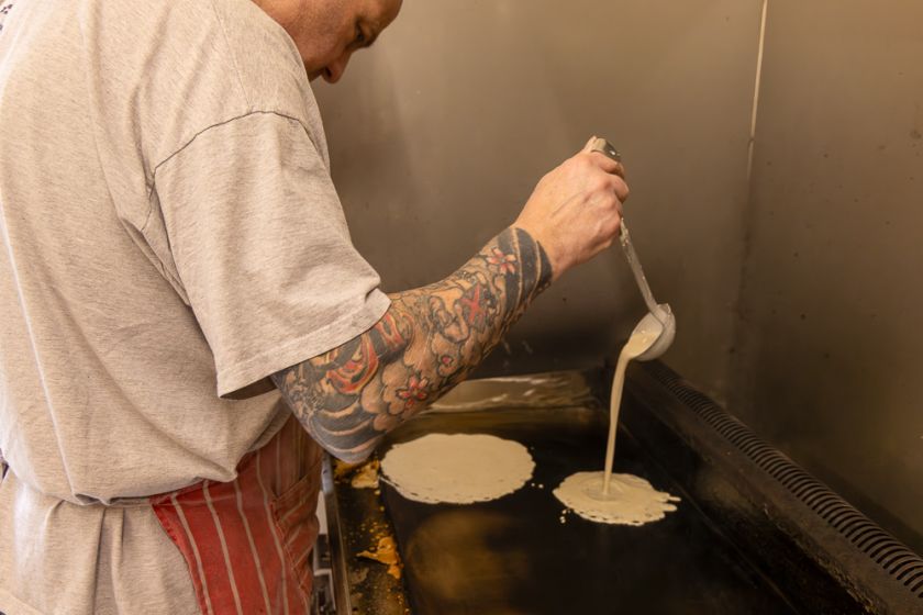 Photographs of North Staffordshire's unique oatcake shops that you won't find anywhere else