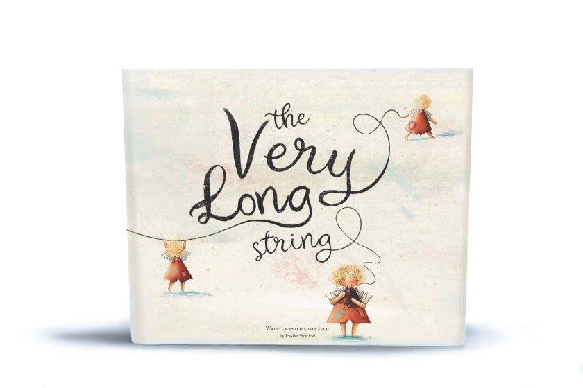 The Very Long String: New artist Jess Wojcicki’s first illustrated children’s book