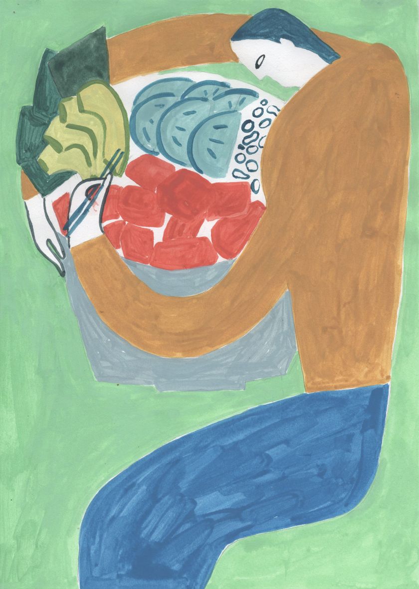 Splashing the paint and finding the joy with Monjajaja