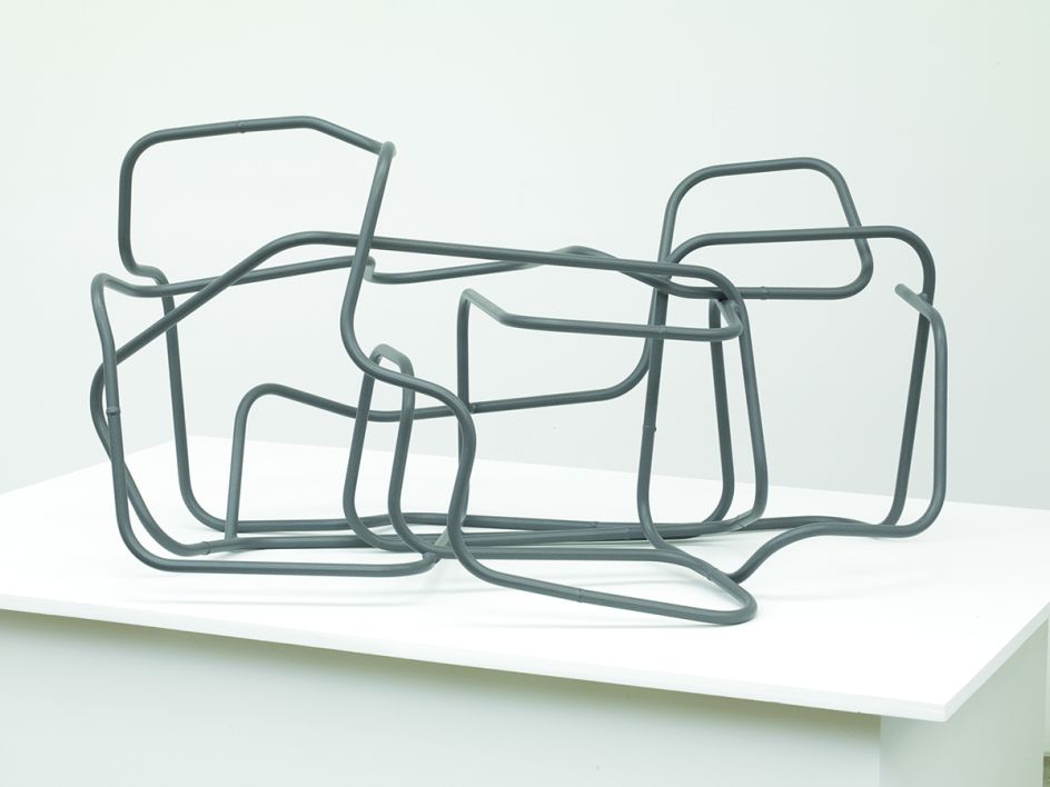 The Shape Inside No.2, Powder coated aluminium, Unique, 53 x 114 x 66 cm, POA