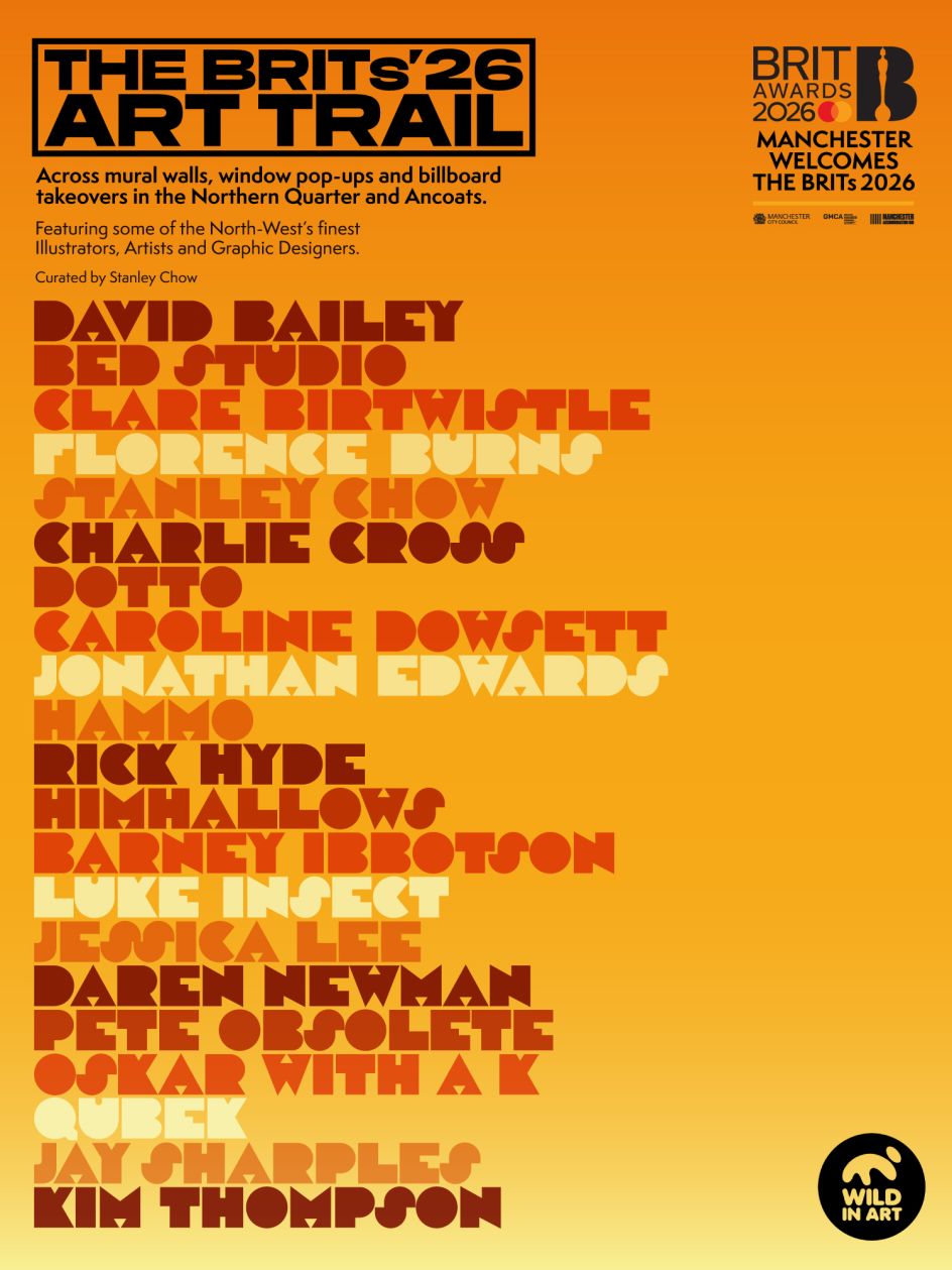 The Art Trail poster by Stanley Chow