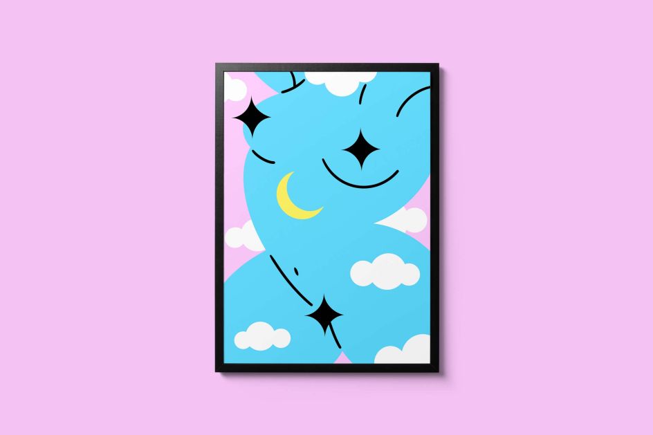 I Love It Here by Marylou Faure, available exclusively via the Creative Boom Shop