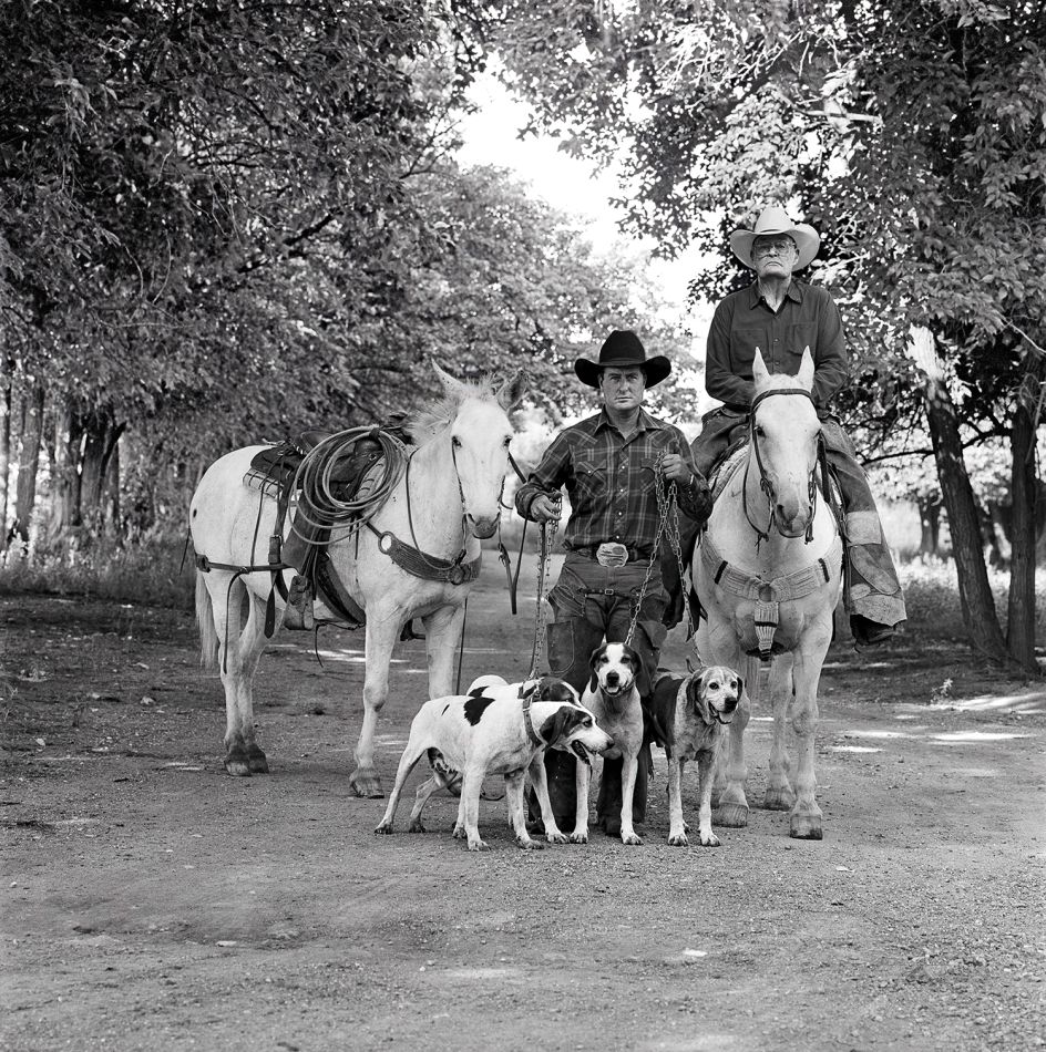 Laura Wilson, Mountain Lion Hunters, Fort Davis, Texas August 1, 1991