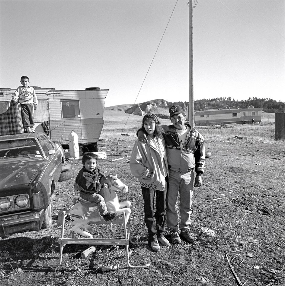 Laura Wilson, Oglala Sioux Family, The Pine Ridge Reservation, South Dakota December 14, 1996