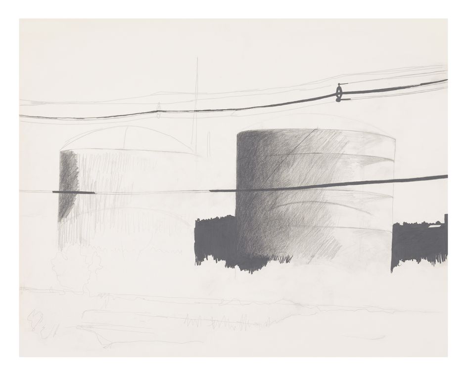 Allan D’Arcangelo Urban Landscape #2, 1976–1977