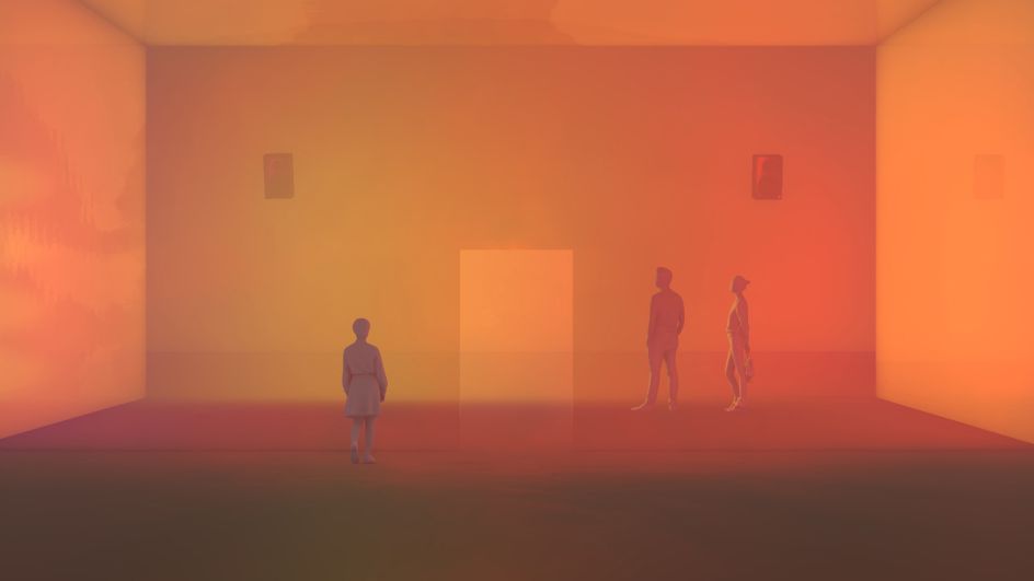 Sagmeister & Walsh, Sensory Room (mock-up), 2018 © Sagmeister & Walsh