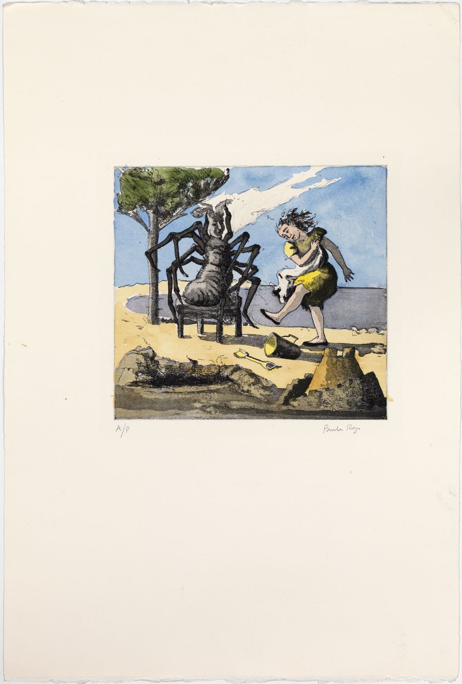 Paula Rego, Little Miss Muffet II