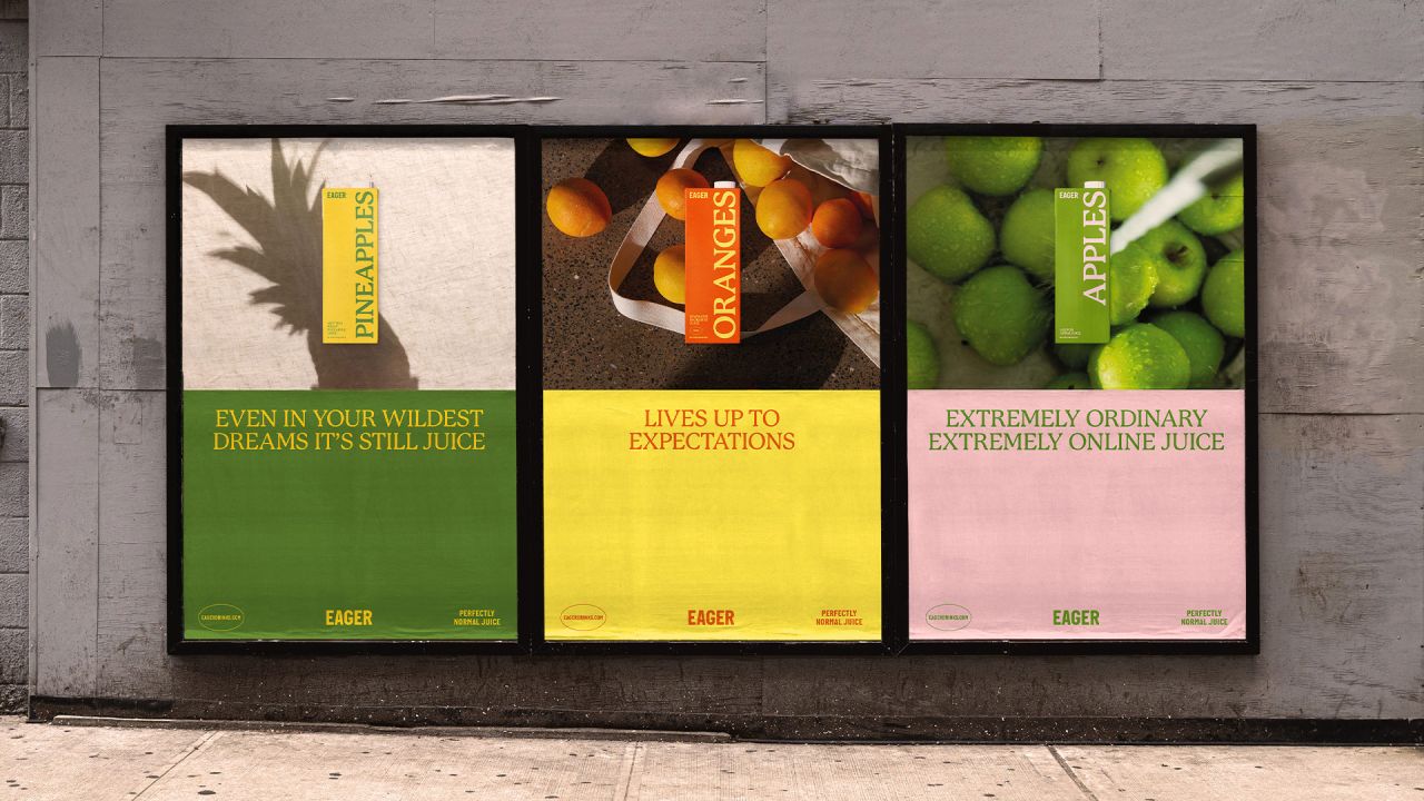 The rebrand appears on packaging and advertising