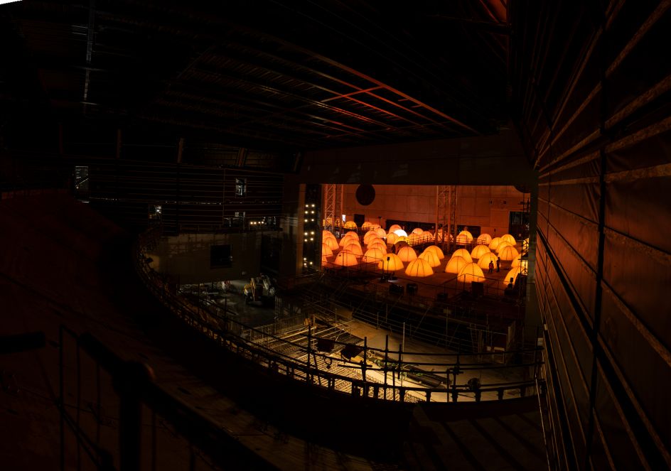 Arcadia installation by Deborah Warner at The Factory for MIF21. Photography by Andrew Brooks