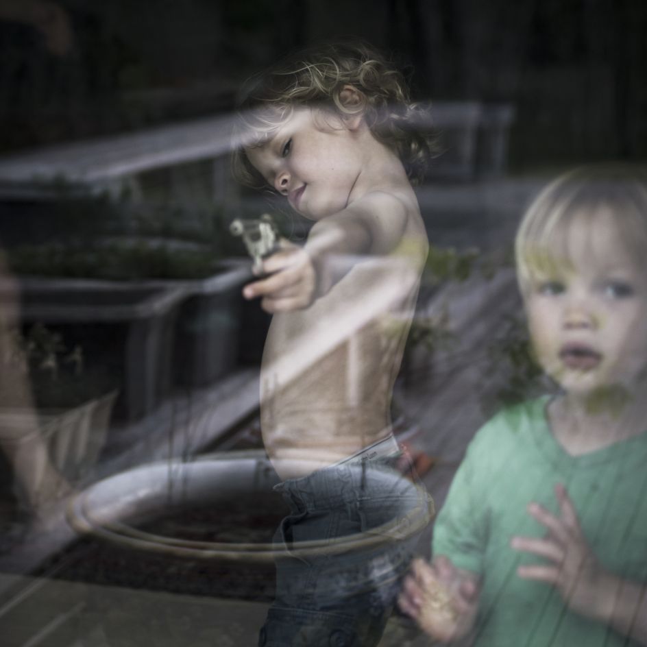 Two brothers, Rockland, Maine, 2015 © Cig Harvey courtesy Beetles + Huxley Gallery