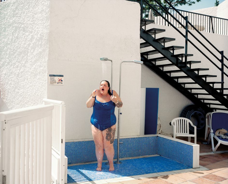 Shannon, age 22, on holiday. Costa del Sol, Spain, 2018 © Abbie Trayler-Smith