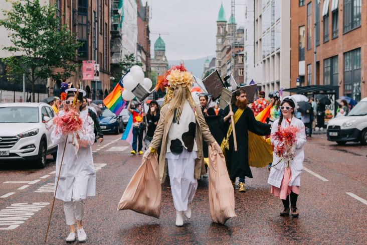 Array at Belfast Pride 2019, Belfast, 3 August 2019. All images via submission, courtesy of Jerwood Arts.
