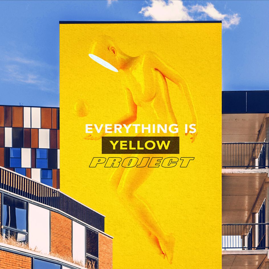 Project Yellow Brand Promotion by Yu Chen. Silver A' Design Award Winner in the Graphics and Visual Communication Design Category, 2019-2020.