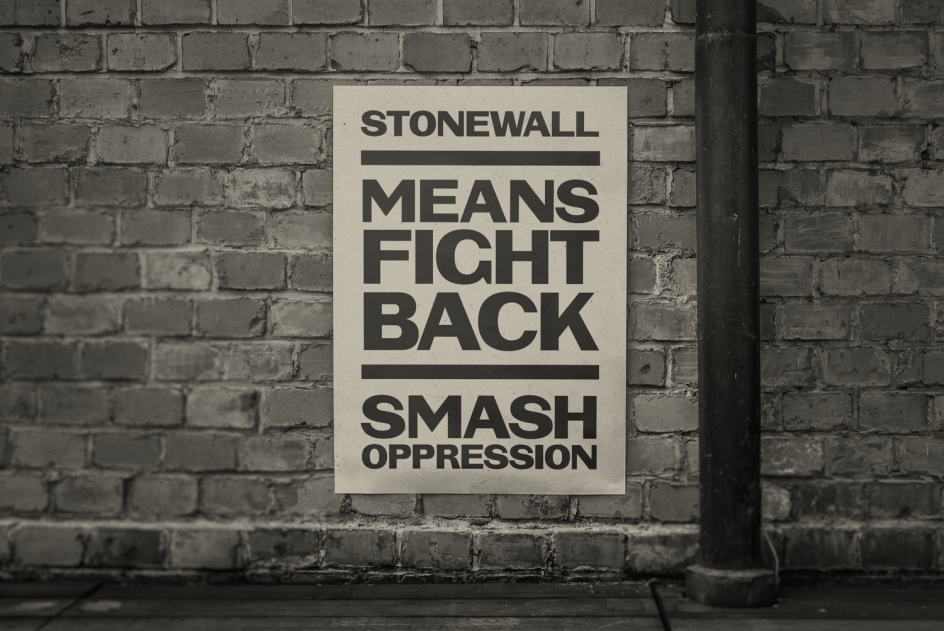 Stonewall poster by Vocal Type