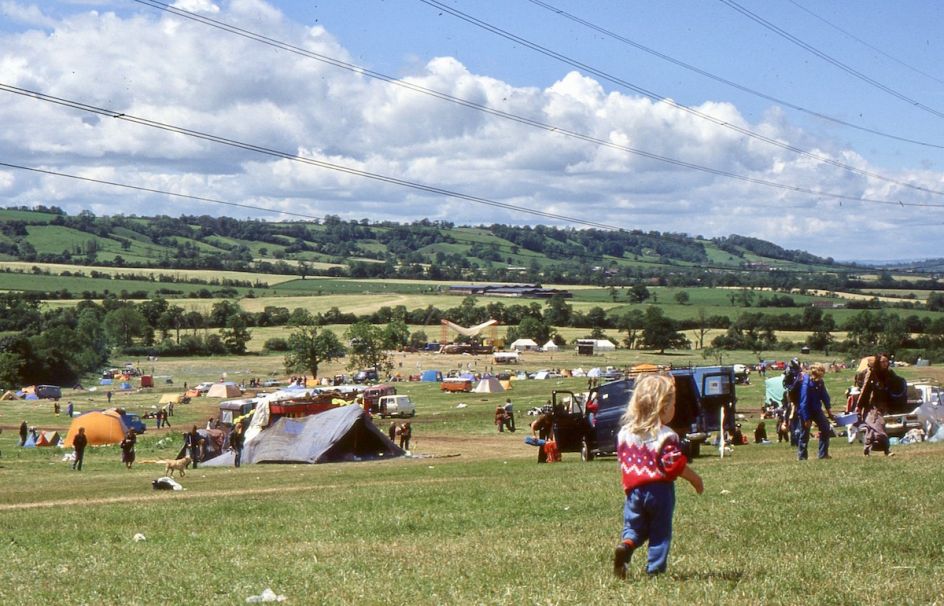 Glastonbury 1979 photographer credit Dave Walkling