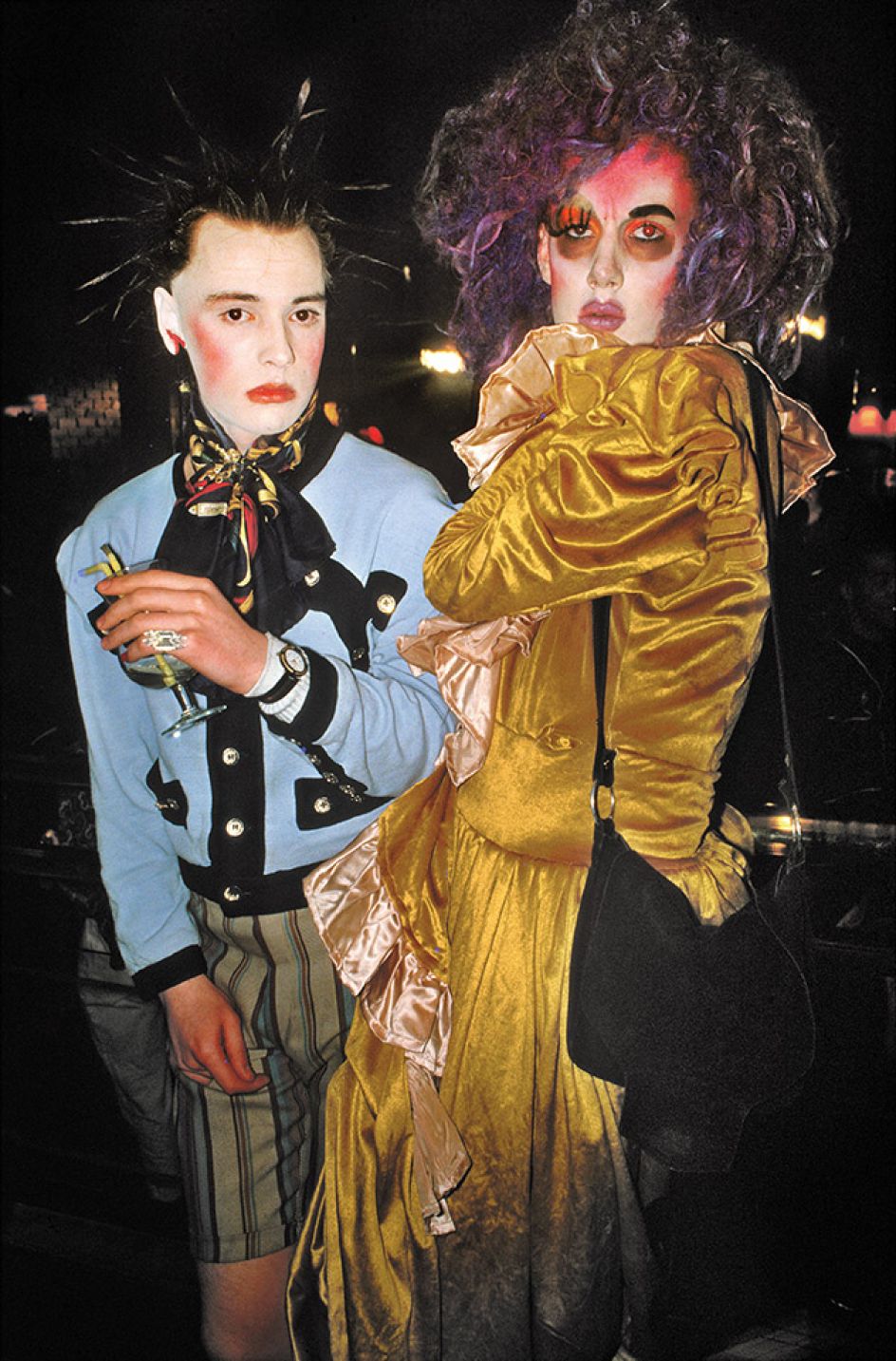 Derek Ridgers, Trojan & Mark At Taboo, London, 1986. © Derek Ridgers. Courtesy Of Derek Ridgers Editions.