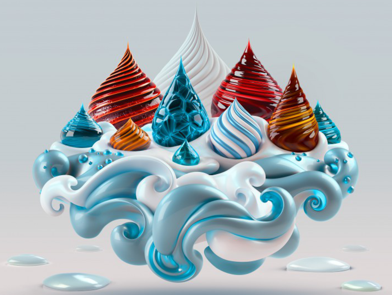 Proxima B Artwork by Jerico Santander, winner in the Computer Graphics and 3D Model Design Category, 2017-2018.