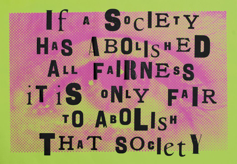 Fairness © New North Press + Extinction Rebellion Art Group / Paris68redux