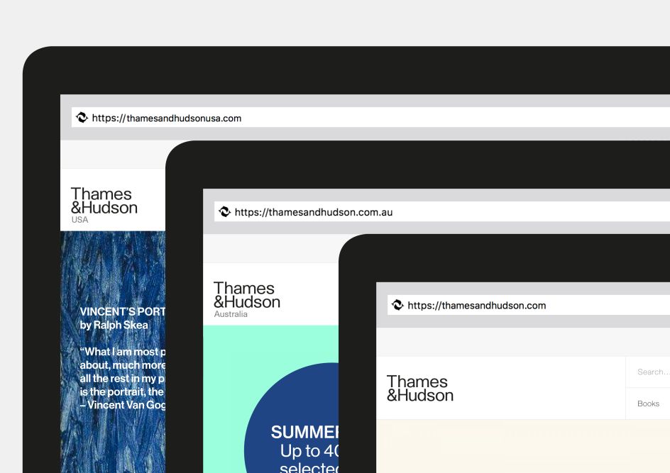 © Thames & Hudson Website mastheads