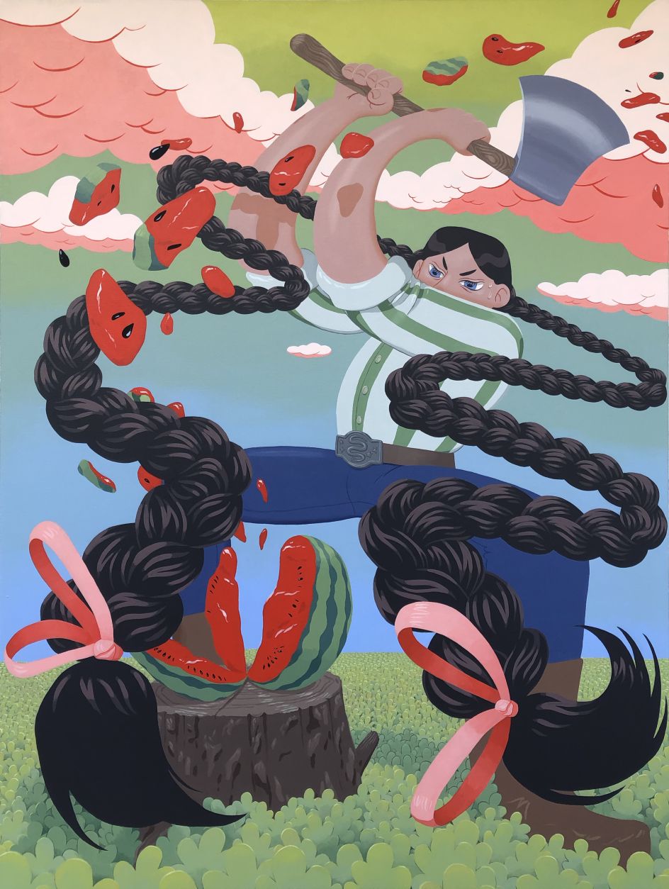 Is This Not How You Slice Watermelon © Victoria V Nunley