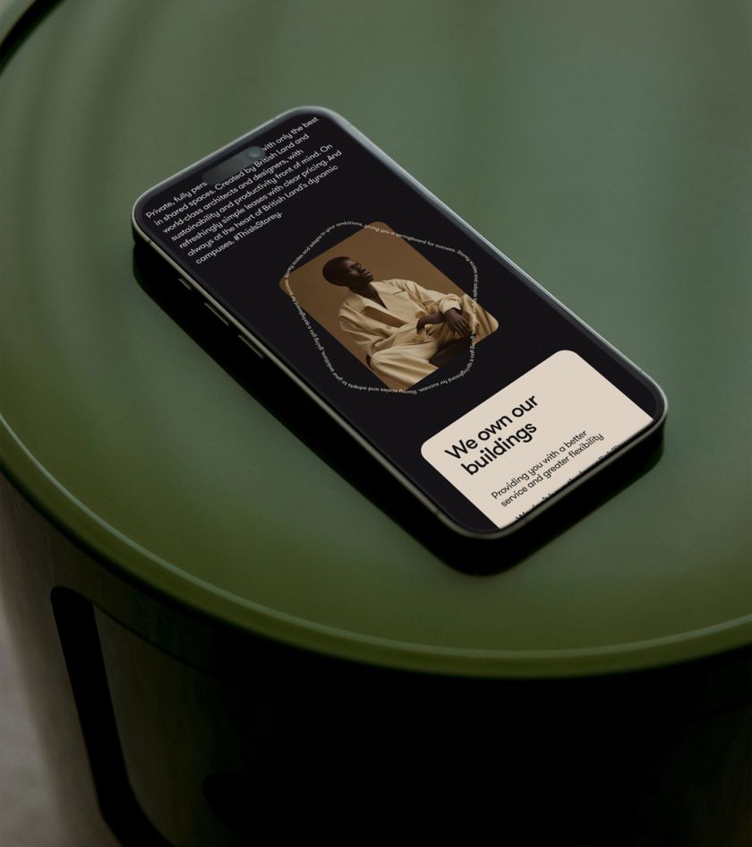 DixonBaxi designs tangram-inspired identity for Storey co-working spaces