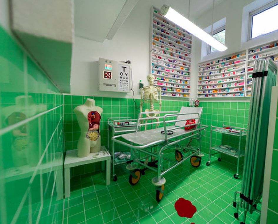 Medical Room, Lucy Sparrow © Lucy Emms