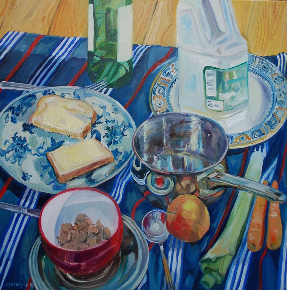 Messy Breakfast. © Lisa Langan