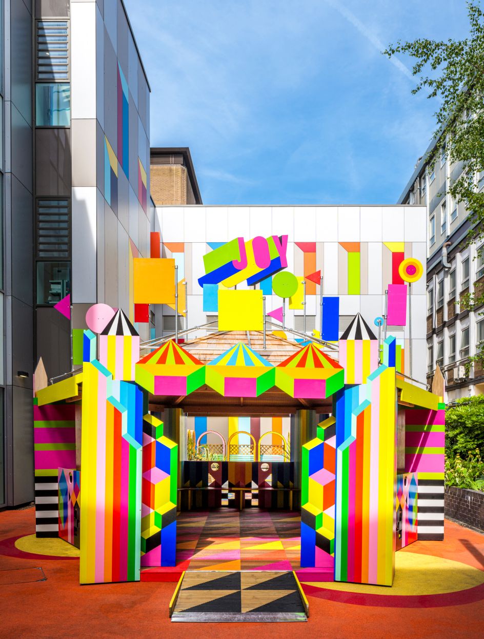 Joy Garden © Morag Myerscough. Photography: Gareth Gardner