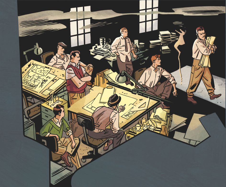 Chris Samnee - Amazing Adventures of Kavalier and Clay