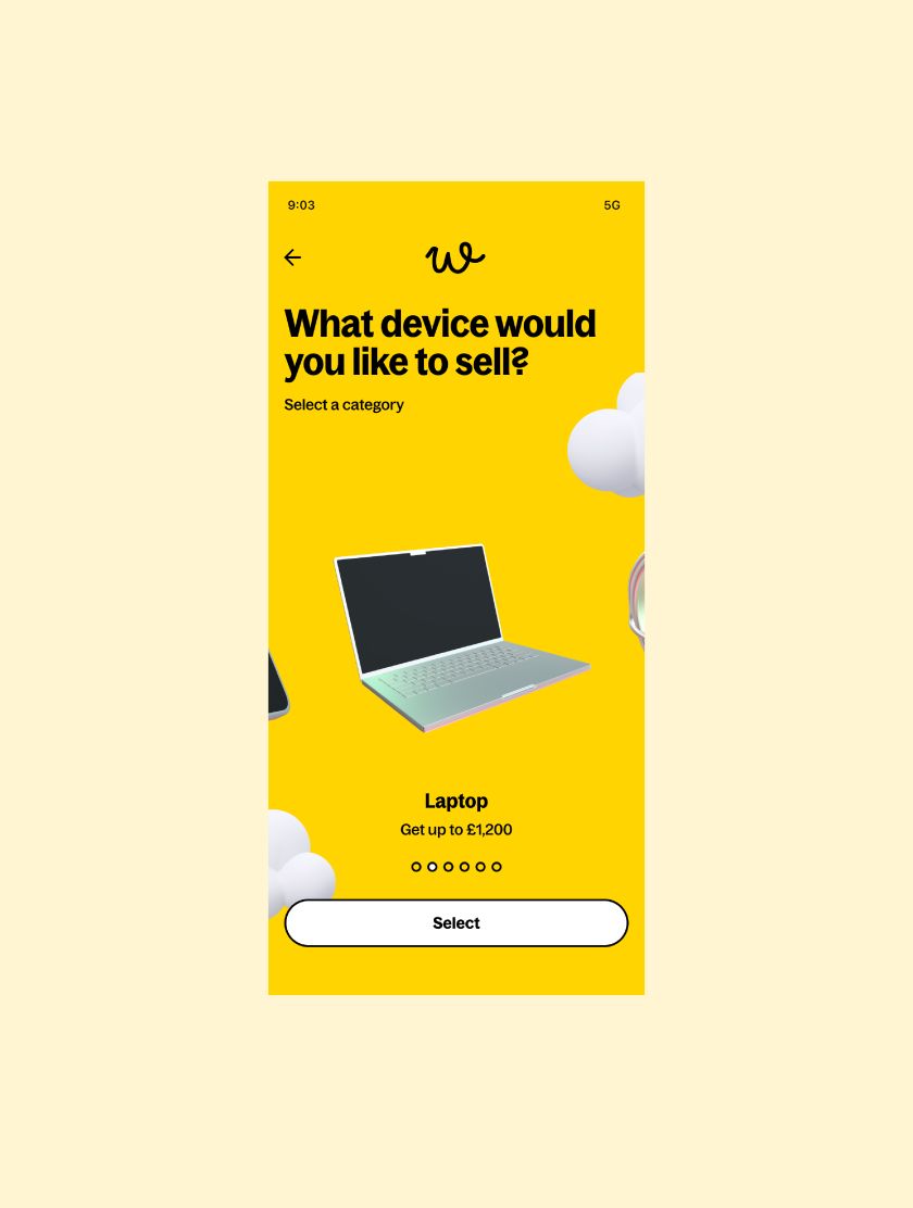 Good Habit Studio spins a new identity for second-hand tech marketplace Whirl