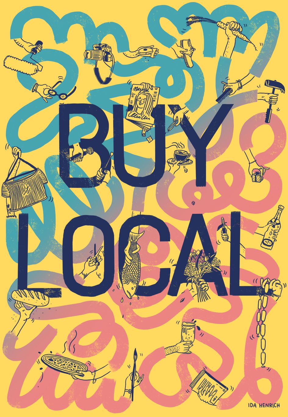Buy Local, August 2020 © Ida Henrich